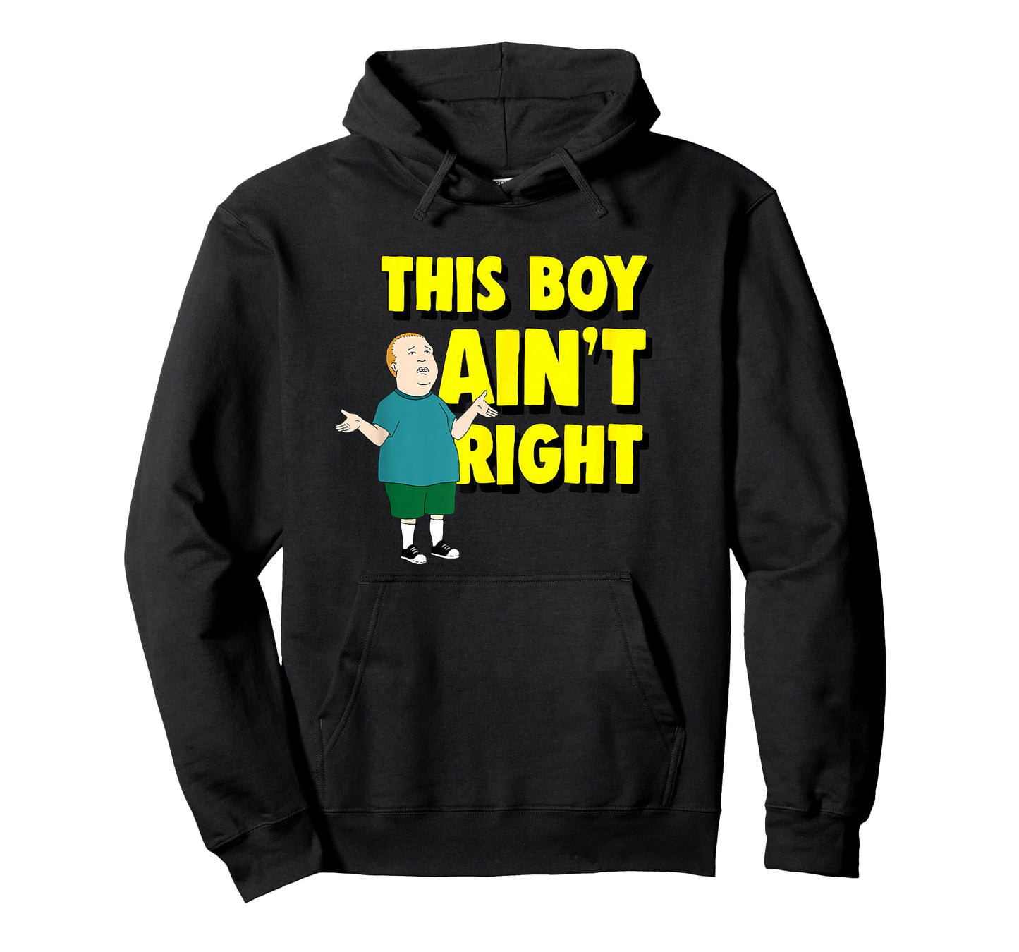 King of The Hill Bobby Hill This Boy Ain't Right Retro Logo T-Shirt