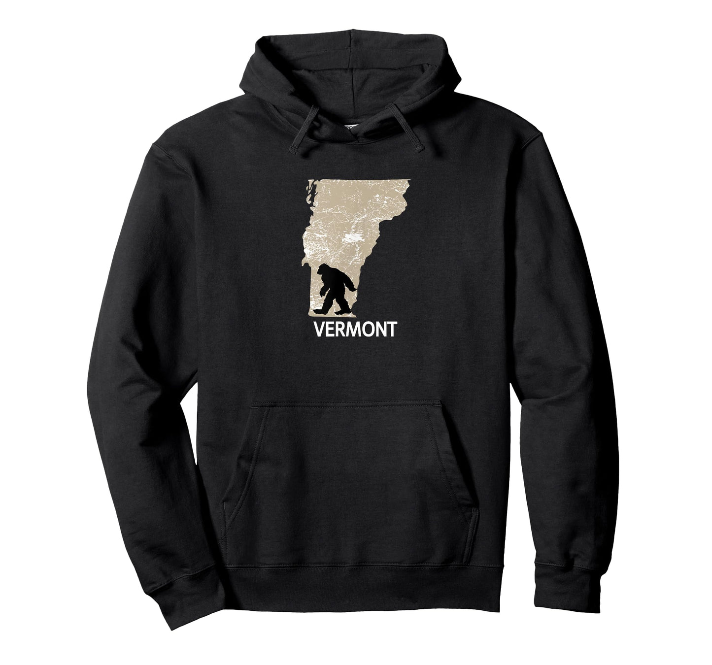 Funny Bigfoot I Believe Loves Vermont VT Sasquatch T-Shirt