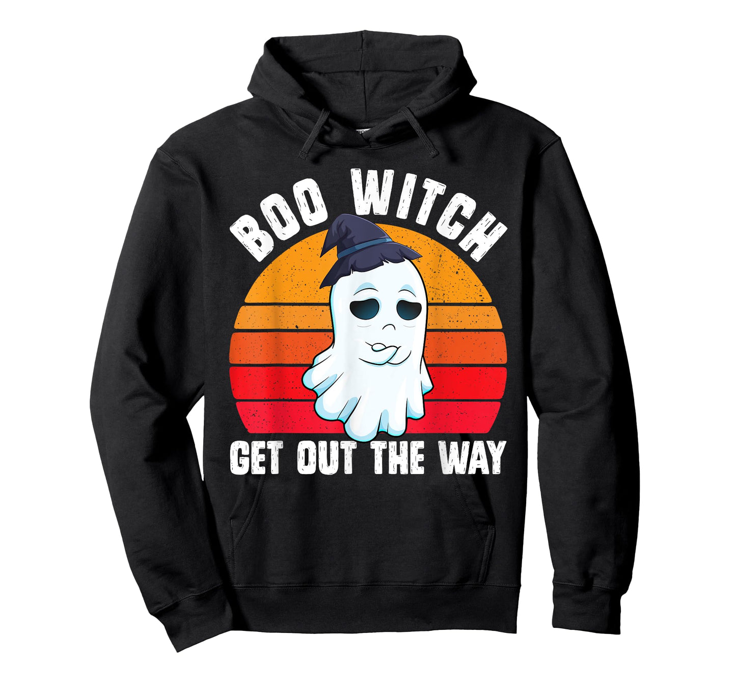 Boo Witch Get Out The Way Funny Halloween Costume Pun T-Shirt