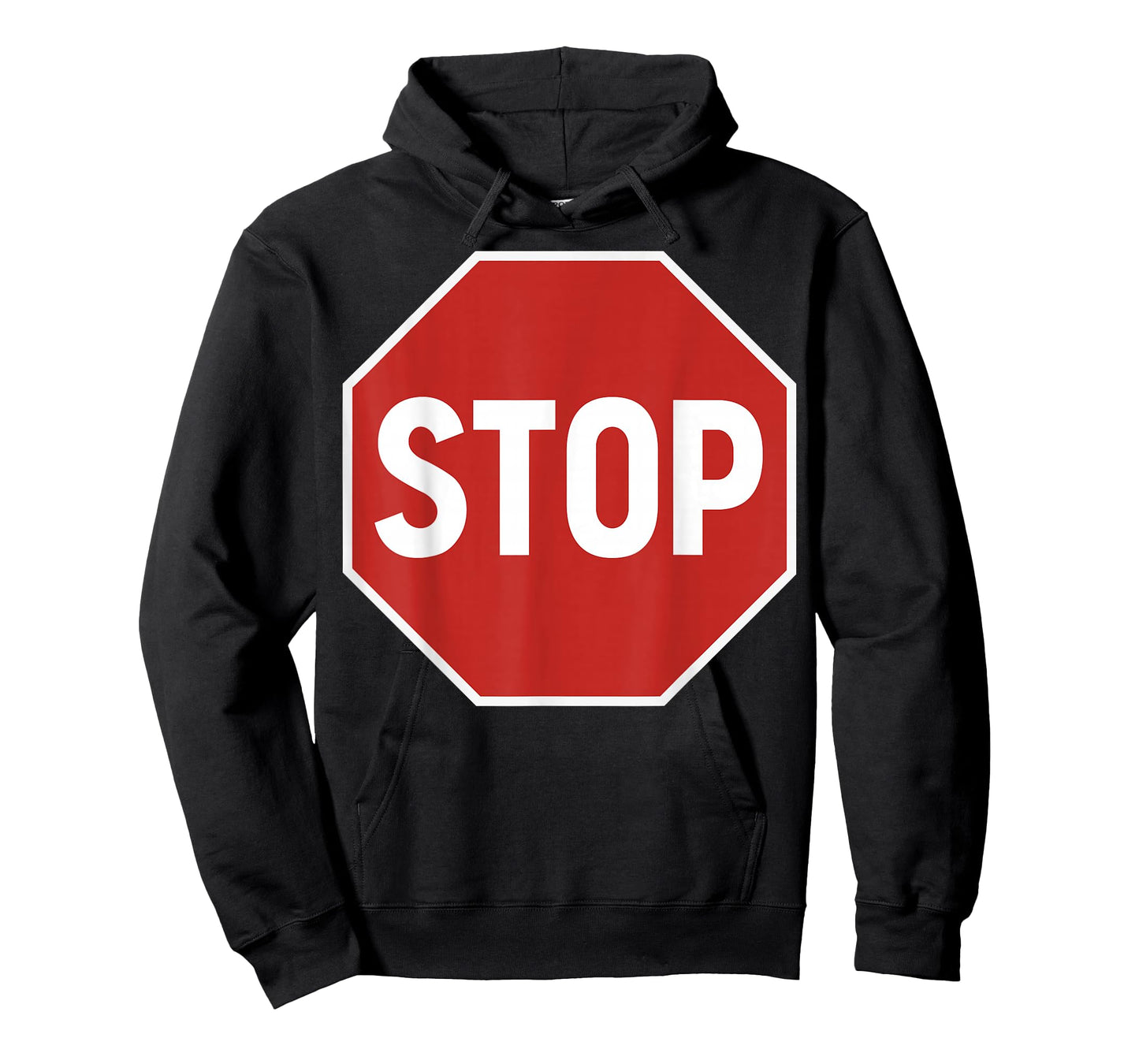 Stop Sign Costume Novelty Road Signs Halloween Outfit T-Shirt