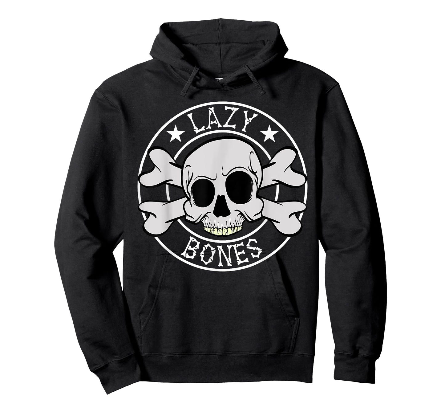 Lazy Bones Skeleton Halloween Costume Horror movies T-Shirt