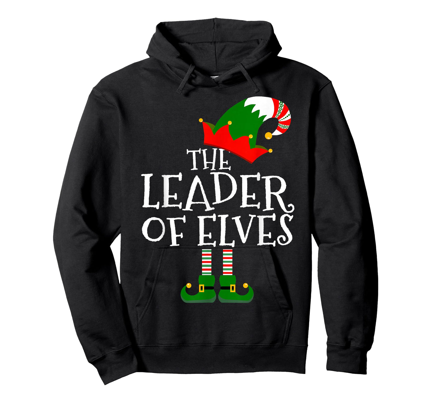 The Leader of Elves Matching Family Group Gift Elf Christmas T-Shirt