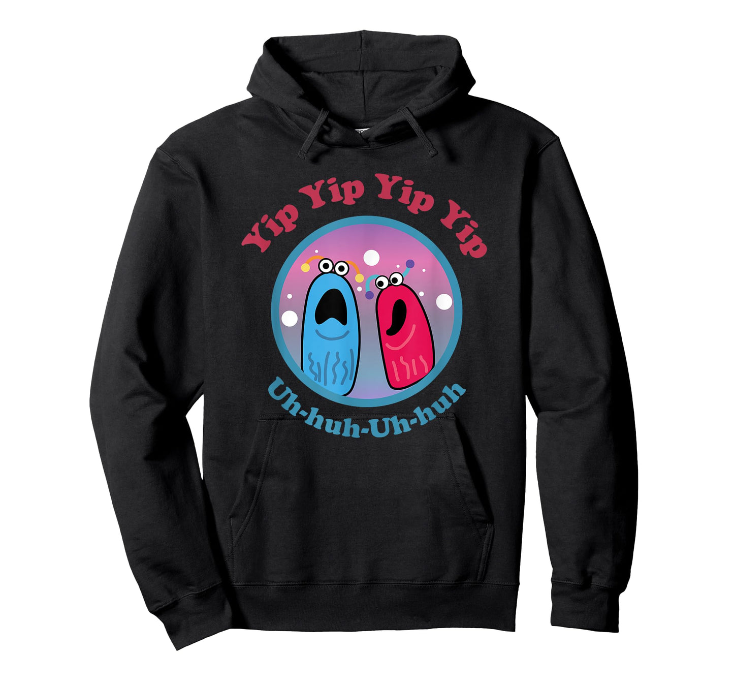 Yip Yip Yip Yip Uh Huh Uh Huh Funny Apparel T-Shirt