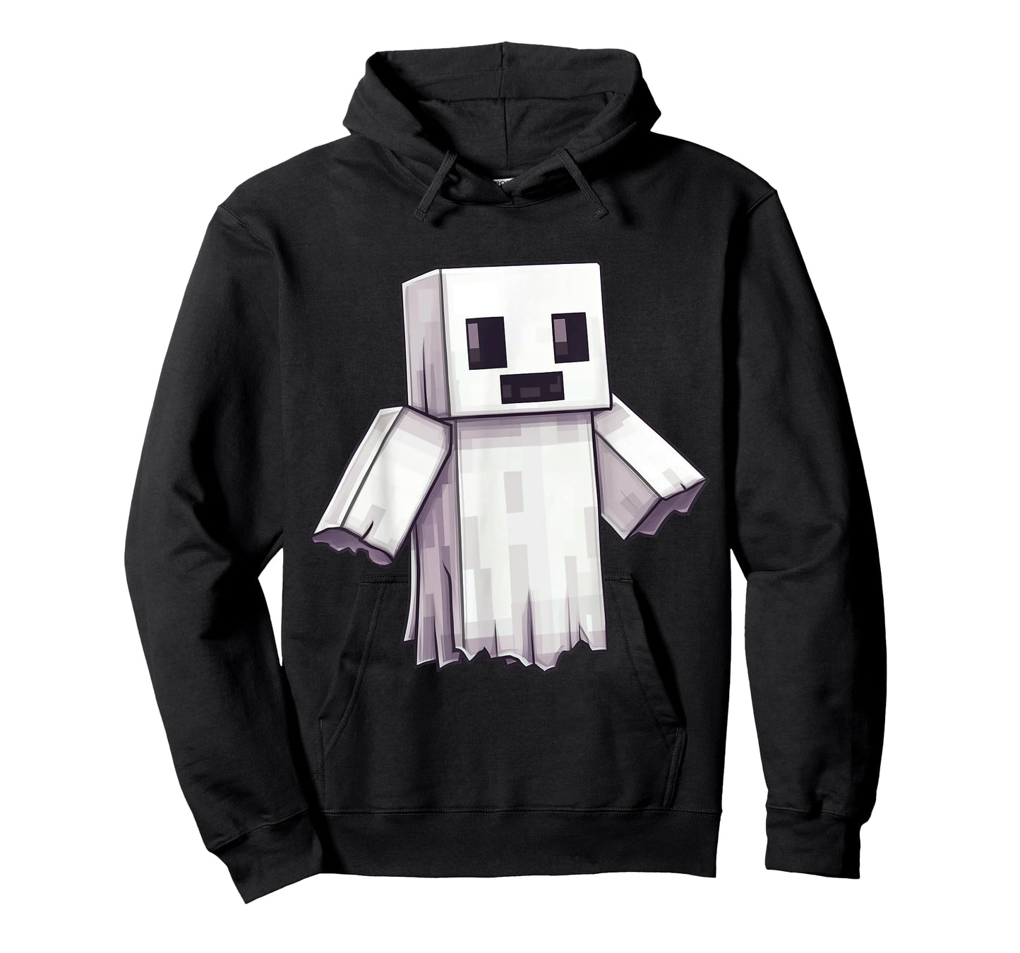 Ghost Video Gamer Pixel Halloween Matching Costume Men Kids T-Shirt