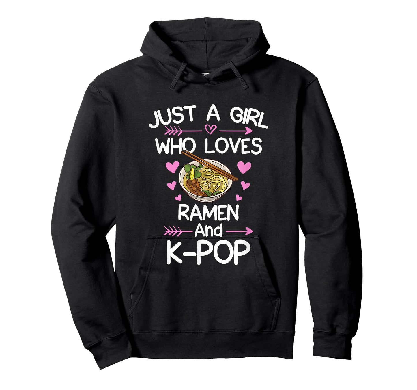 Ramen And K-Pop Anime for Teen Girls T-Shirt