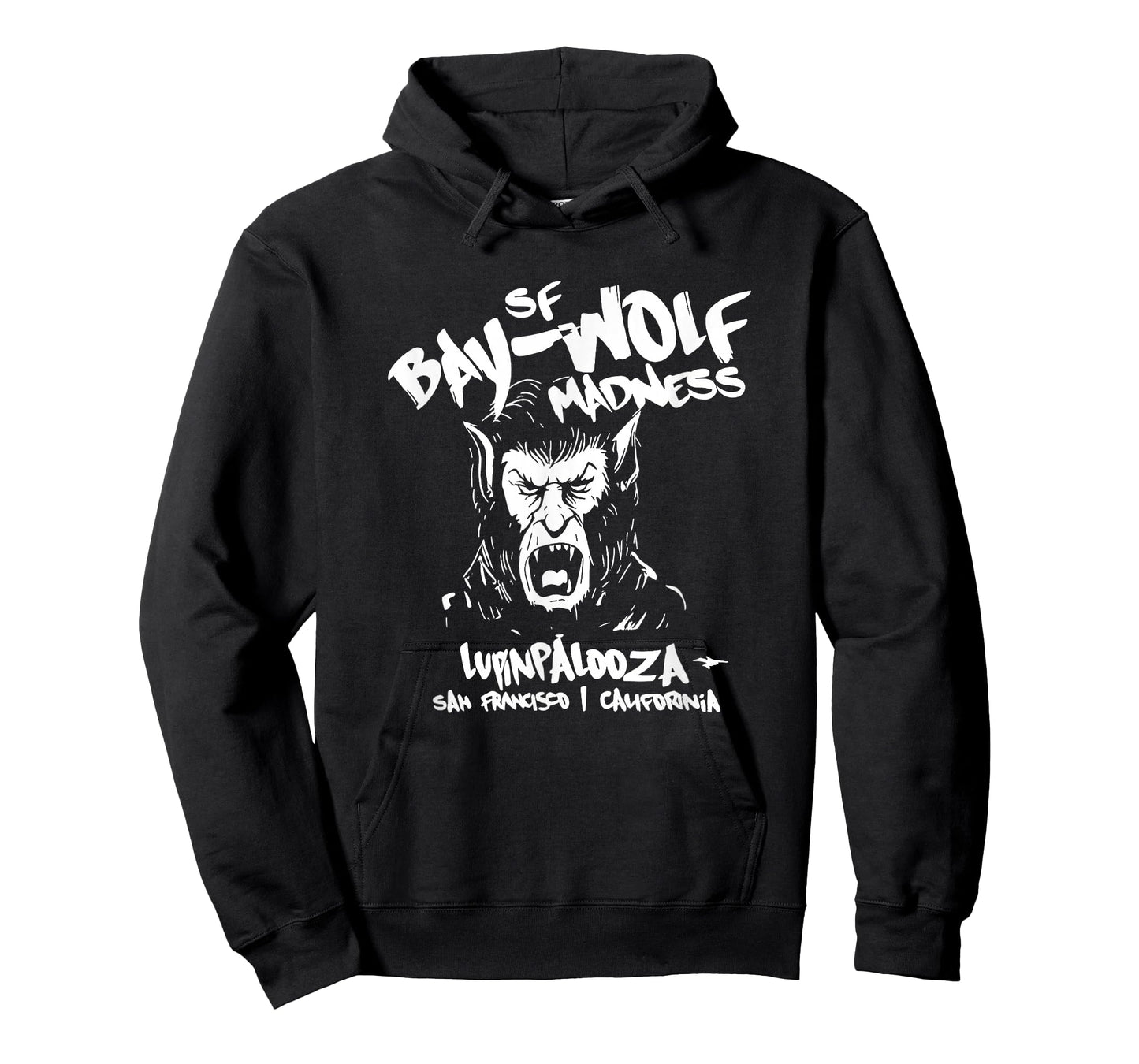 SF Bay Wolf Madness Lupinpalooza Halloween Werewolf Gift T-Shirt
