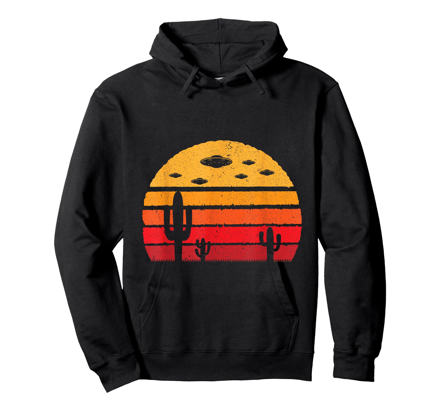 UFO Alien Retro Desert T-Shirt Extraterrestrial Gift T-Shirt