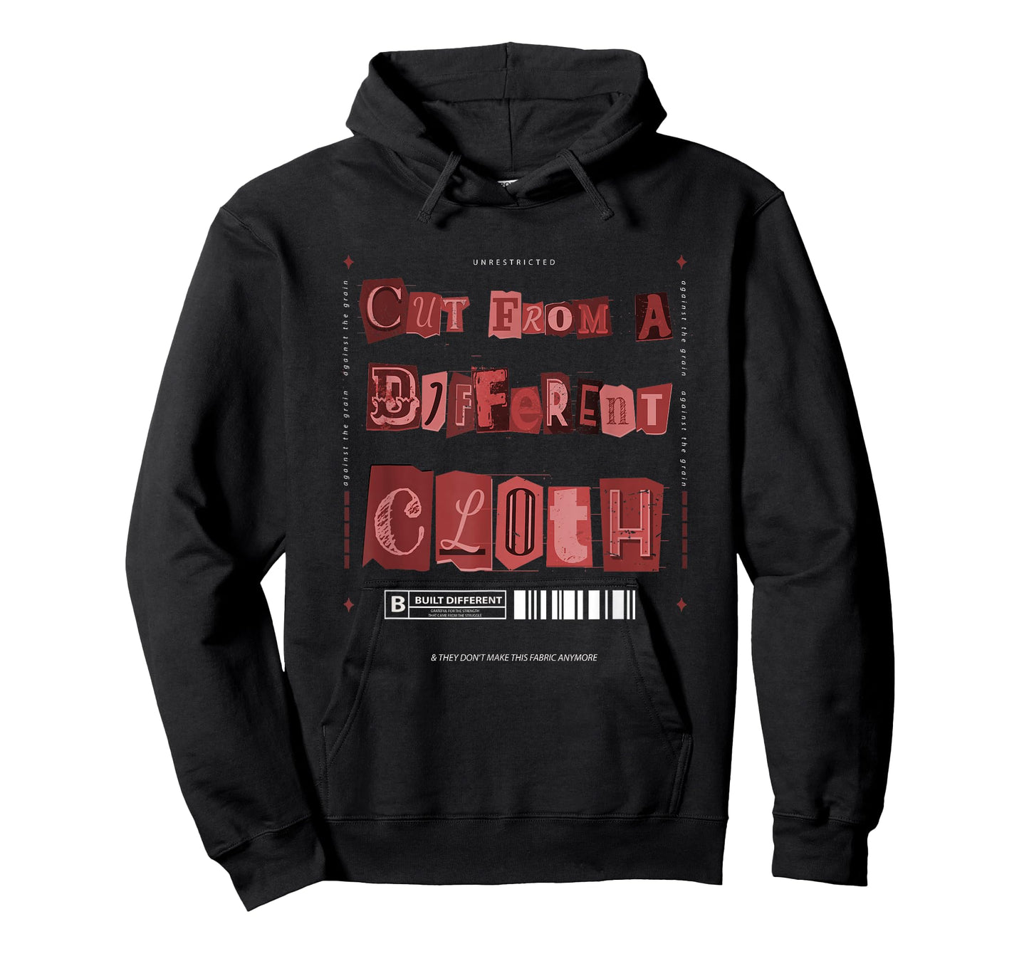 Maroon Burgundy Cut from A Different Cloth Maroon Graphic T-Shirt