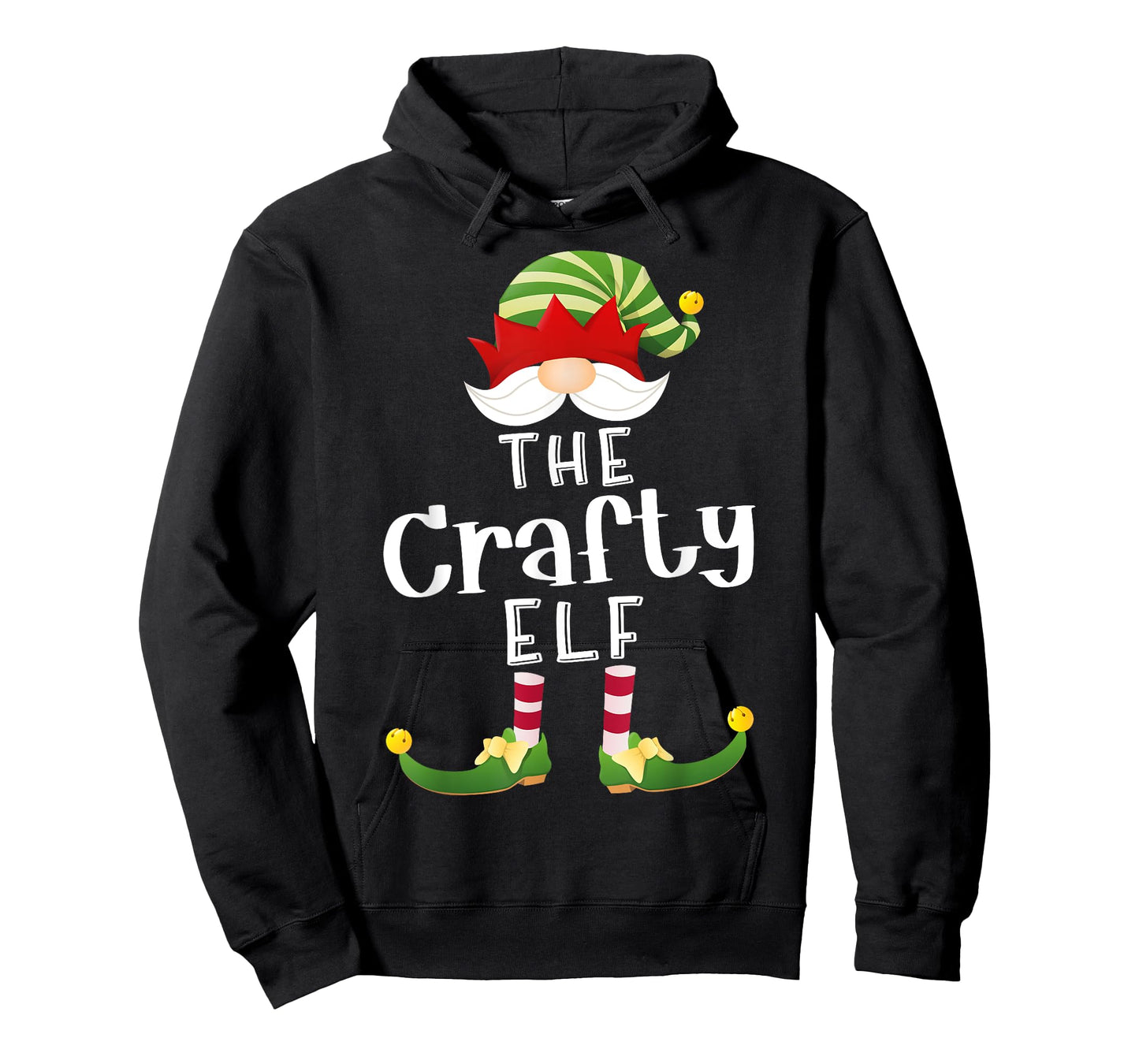 Crafty Elf Group Christmas Funny Pajama Party T-Shirt