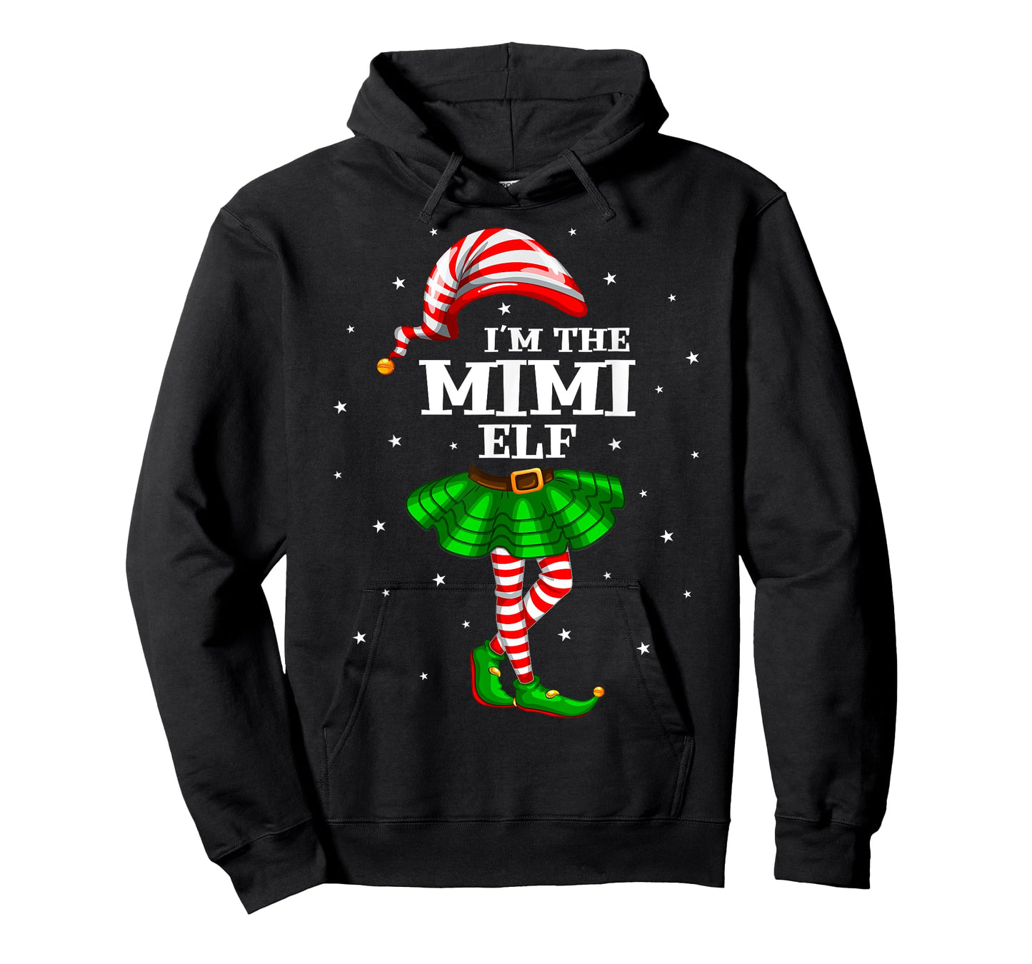 Matching Family Group I'm The Mimi Elf Christmas T-Shirt