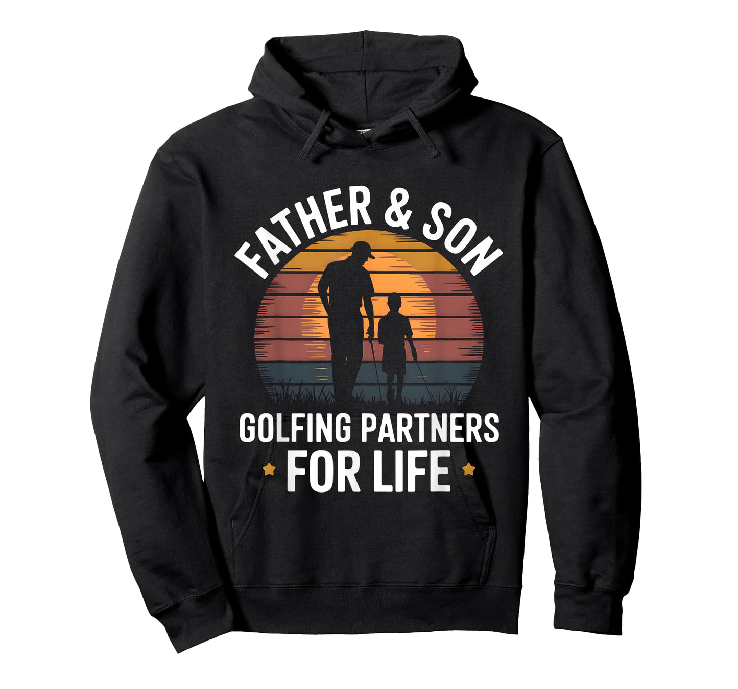 Father Son Golfing Partners Family Golf Matching Dad Golfer T-Shirt