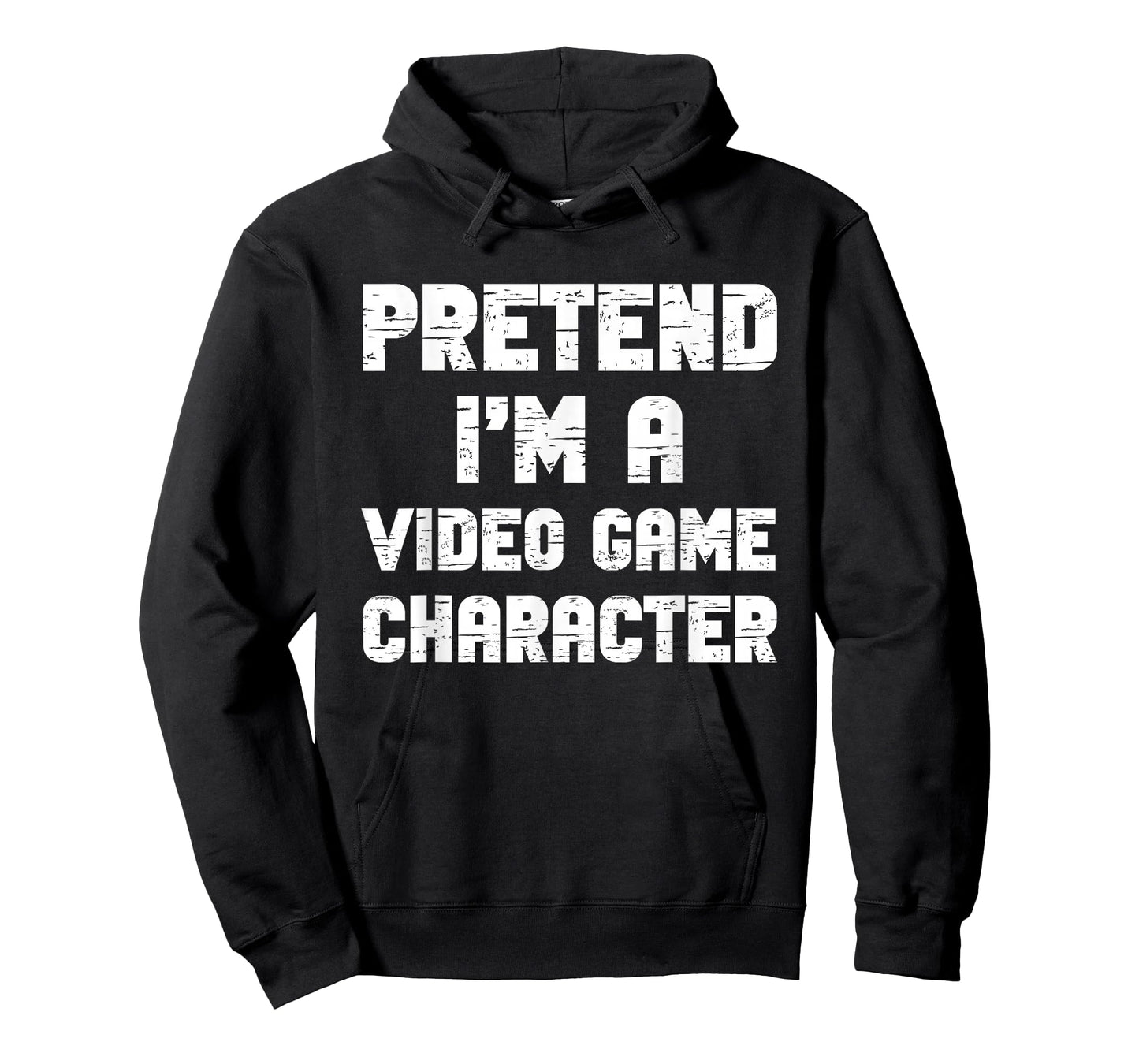 Halloween Pretend I'm A Video Game Character Lazy Costume T-Shirt