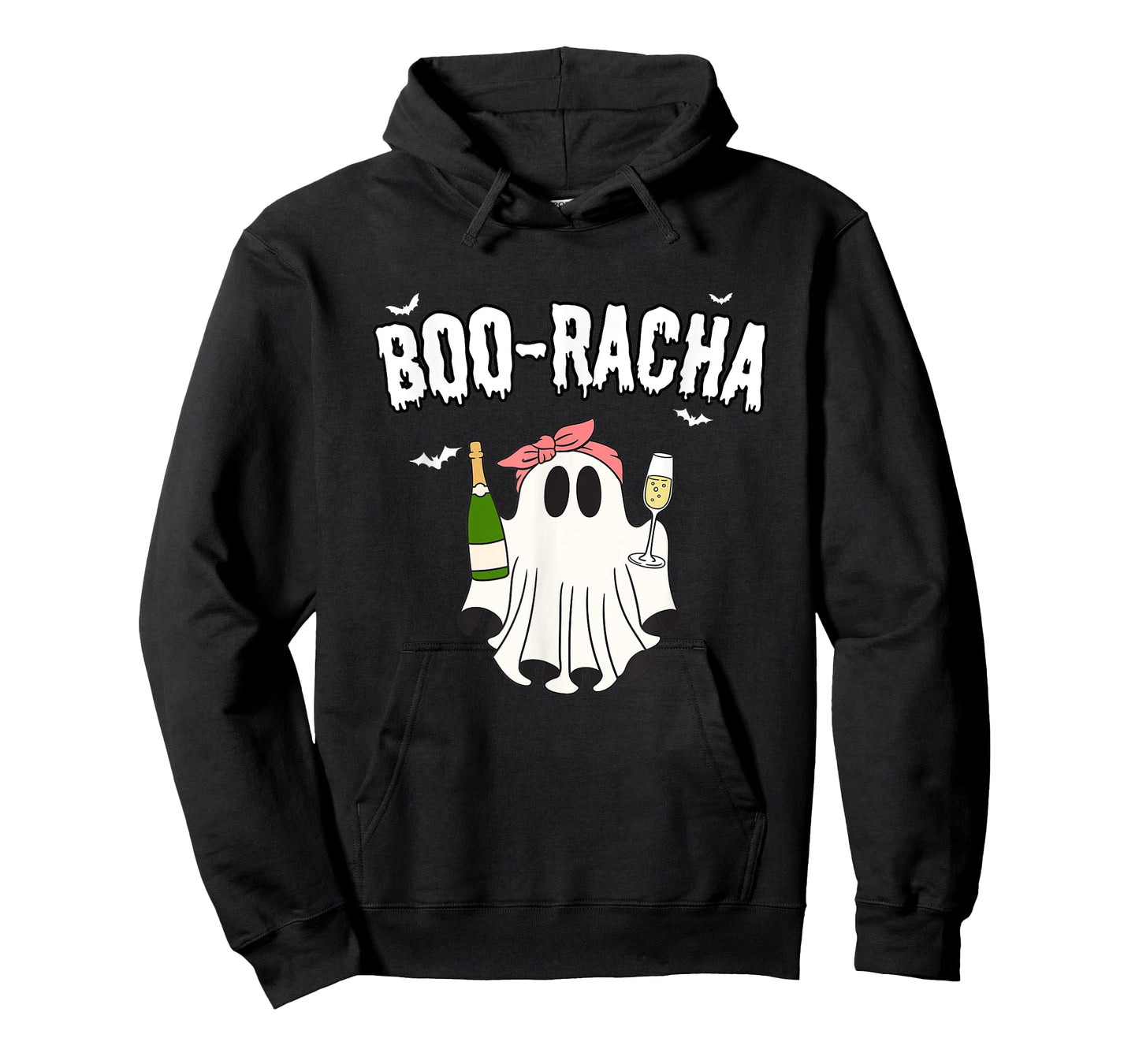 Boo-racha Funny Halloween Ghost - Champagne - Mimosa - T-Shirt