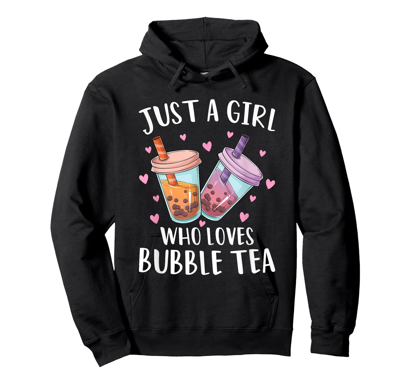 Just A Girl Who Loves Bubble Tea Boba Tea Lovers Teen Girls T-Shirt