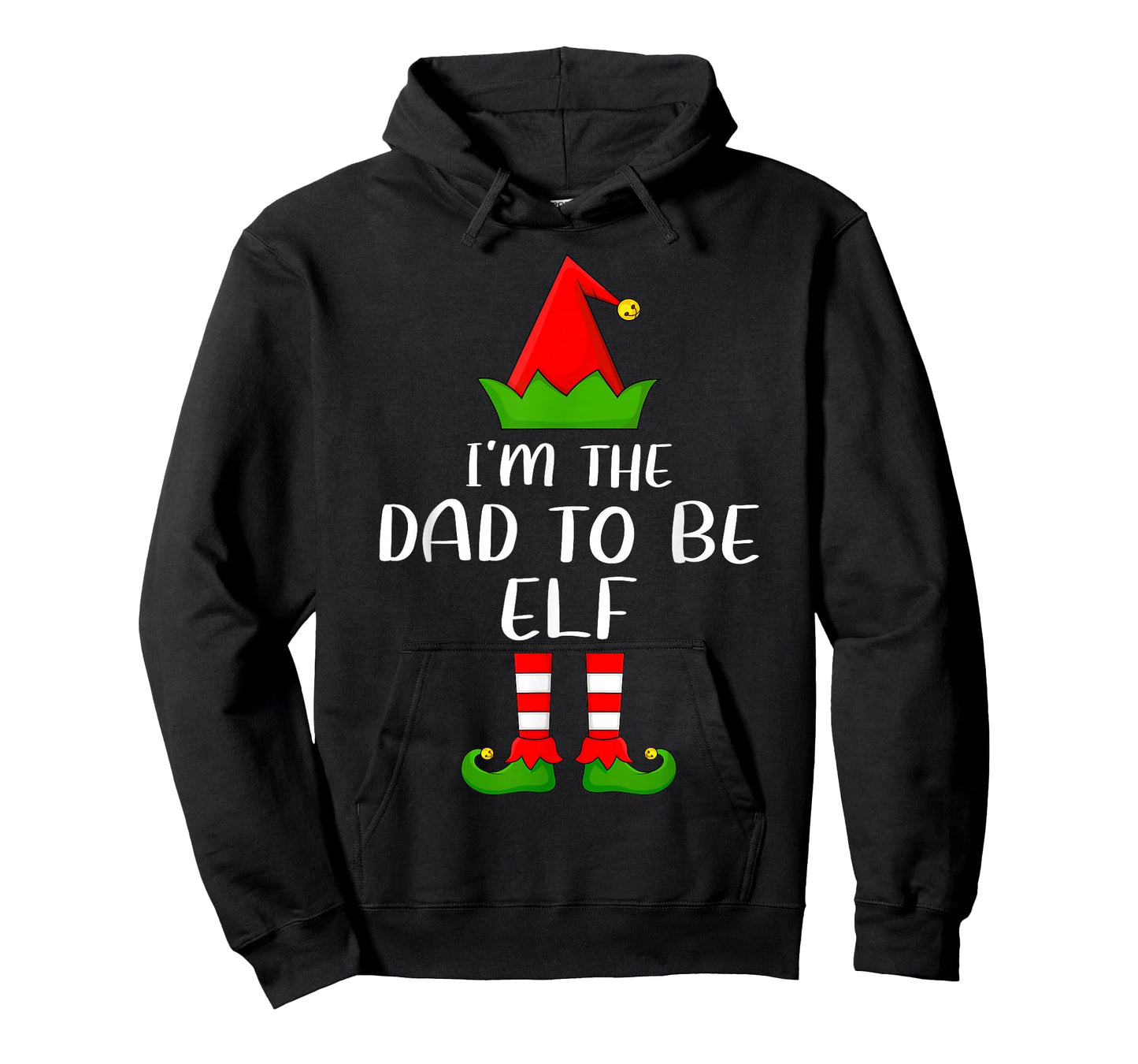 Funny Matching Family I'm The Dad to Be Elf Christmas T-Shirt