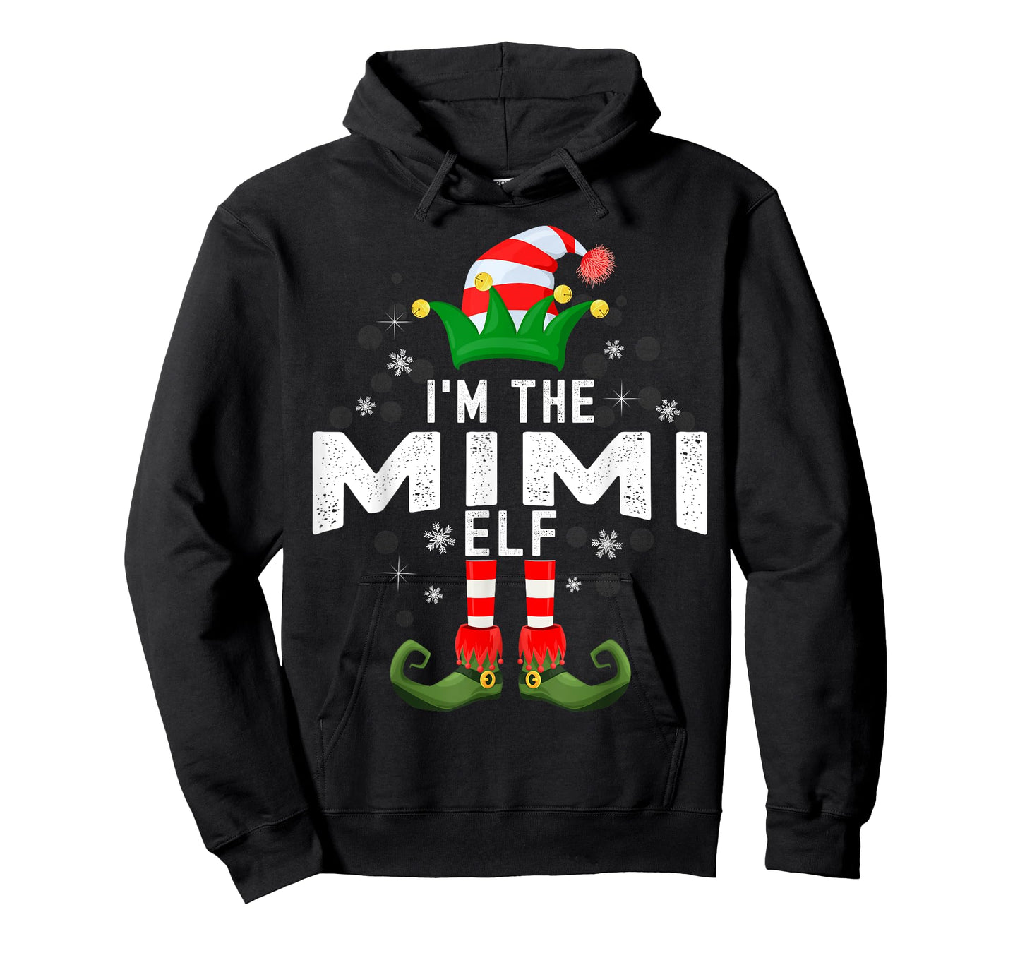 I'm The Mimi Elf Christmas Family PJS Costume T-Shirt