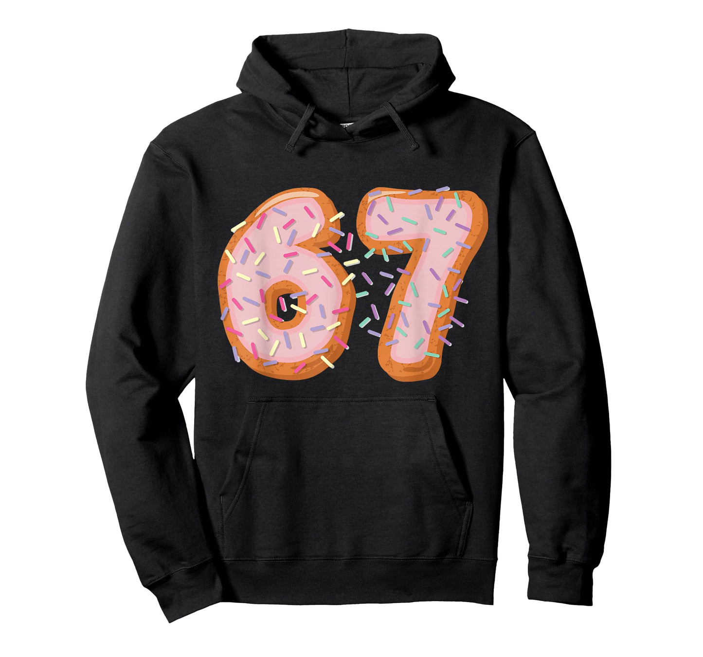 Sugar Cookie 67 Meme Six Seven Slang 67th Birthday Adult Kid T-Shirt
