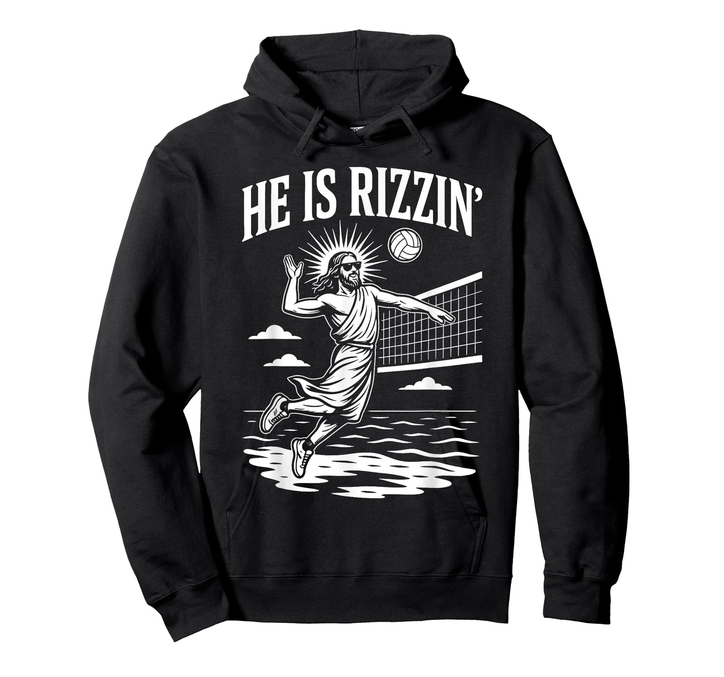 He Is Rizzin Funny Volleyball Meme Rizz T-Shirt