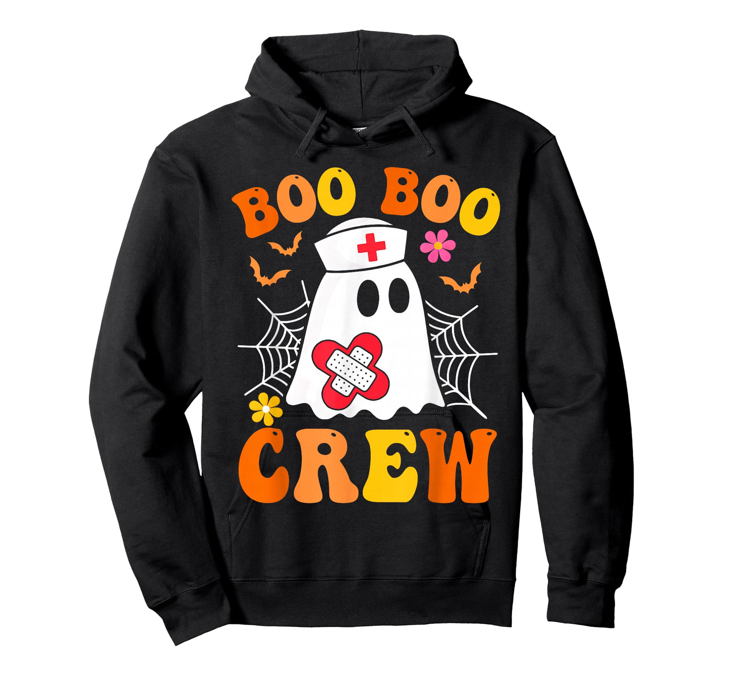 Boo Boo Crew Nurse Shirt Women Funny Ghost Halloween Costume T-Shirt