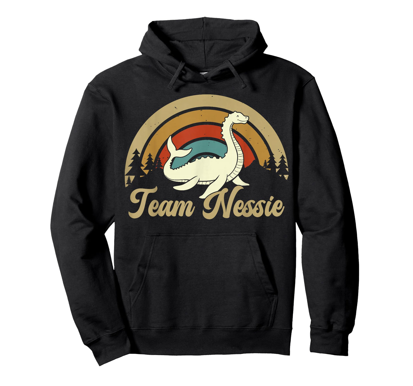 Vintage Loch Ness Monster Scottish Scotland Nessie Retro T-Shirt