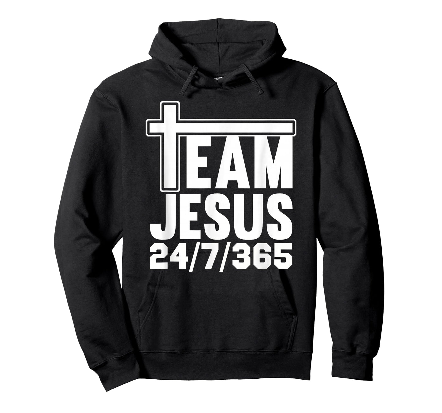 Team Jesus 24/7/365 Men Women Matching Family Christian T-Shirt