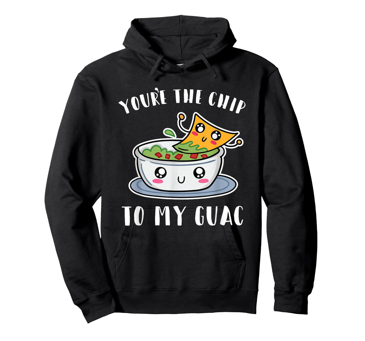 Chips and Guac Gift Funny Avocado Guacamole T-Shirt