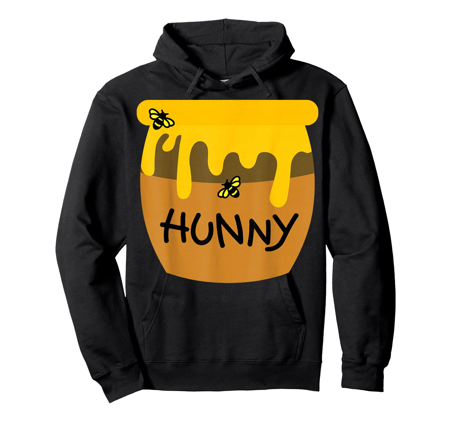 Cute Hunny Pot Halloween Funny Cartoon Honey Jar Look T-Shirt