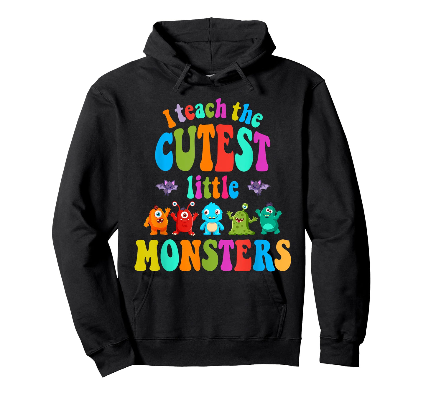 I Teach the Cute Little Monsters Halloween Costume T-Shirt for Men Women Kids