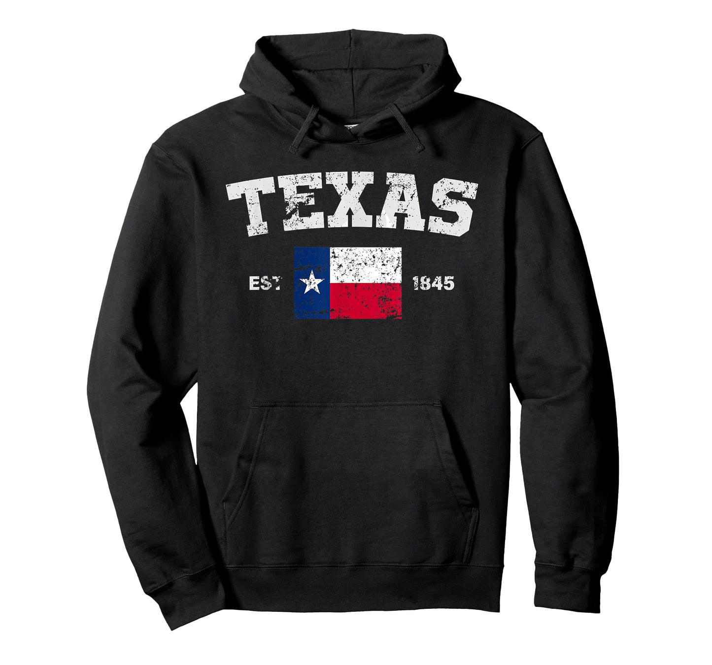 Texas Est. 1845 Texas Flag Cool Vintage Texan Tx Men Women T-Shirt