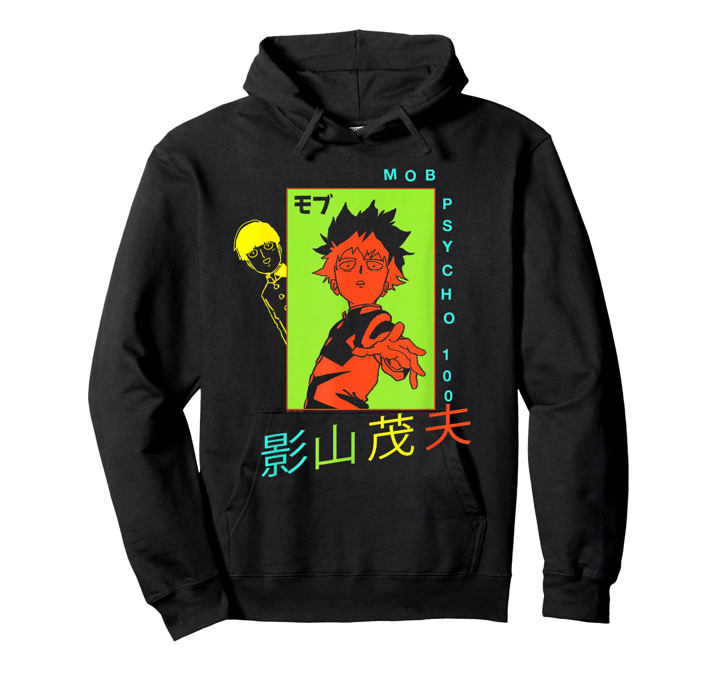 Mob Psycho 100 Neon Colors Collage Anime T-Shirt