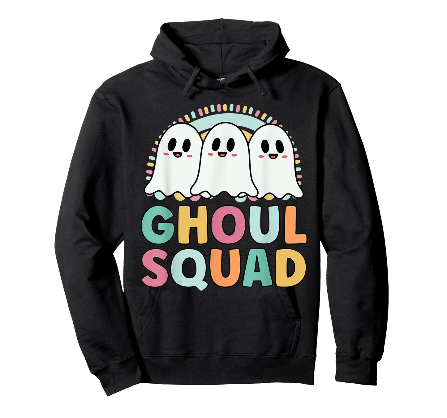 Ghoul Squad Funny Matching For Girls Halloween T-Shirt