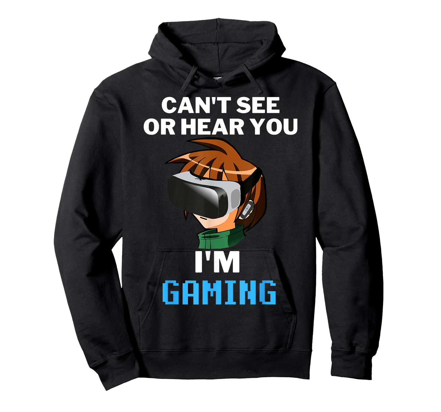 Can't See Or Hear You I'm Gaming Virtual Reality VR Gamer T-Shirt