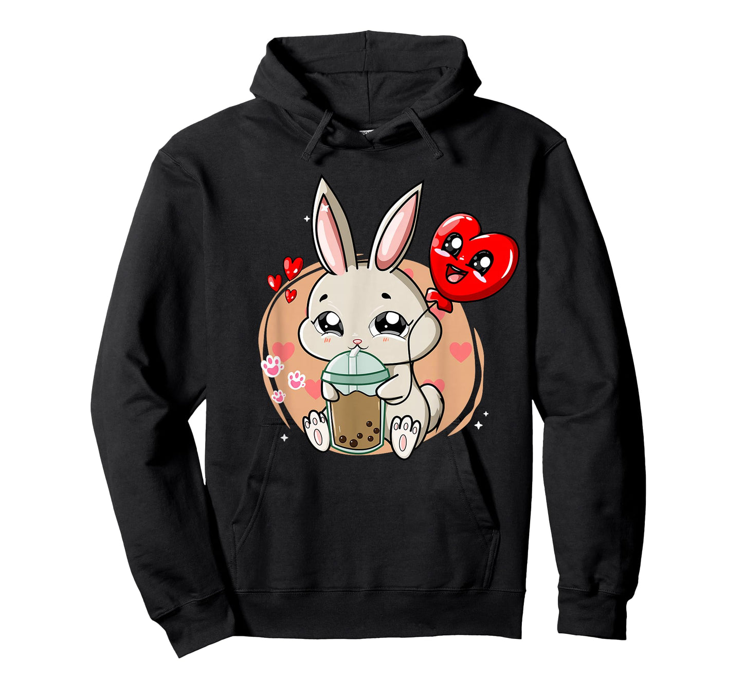 Anime Kawaii Bubble Tea Rabbit Boba Tea Usagi T-Shirt
