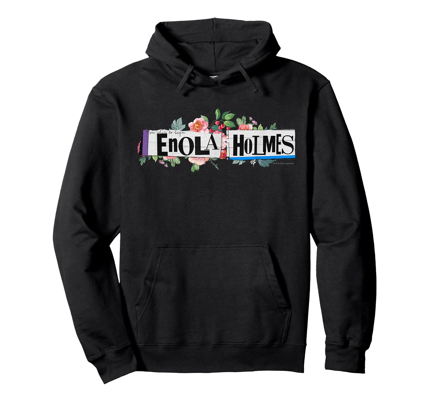 Enola Holmes - Floral Logo T-Shirt