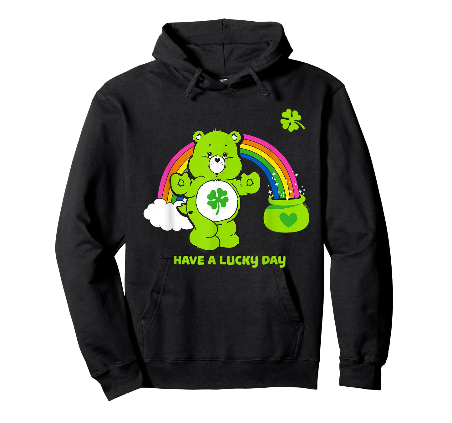 Care Bears Have a Lucky Day St. Patrick's Rainbow Cartoon T-Shirt
