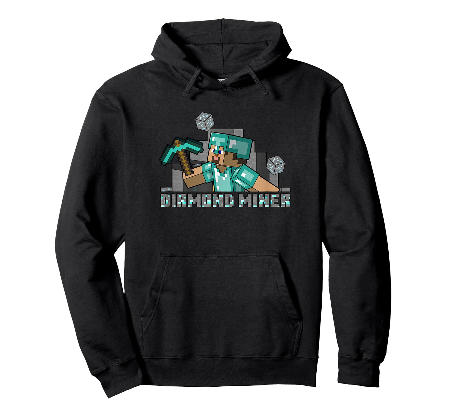 Minecraft Steve Diamond Miner T-Shirt