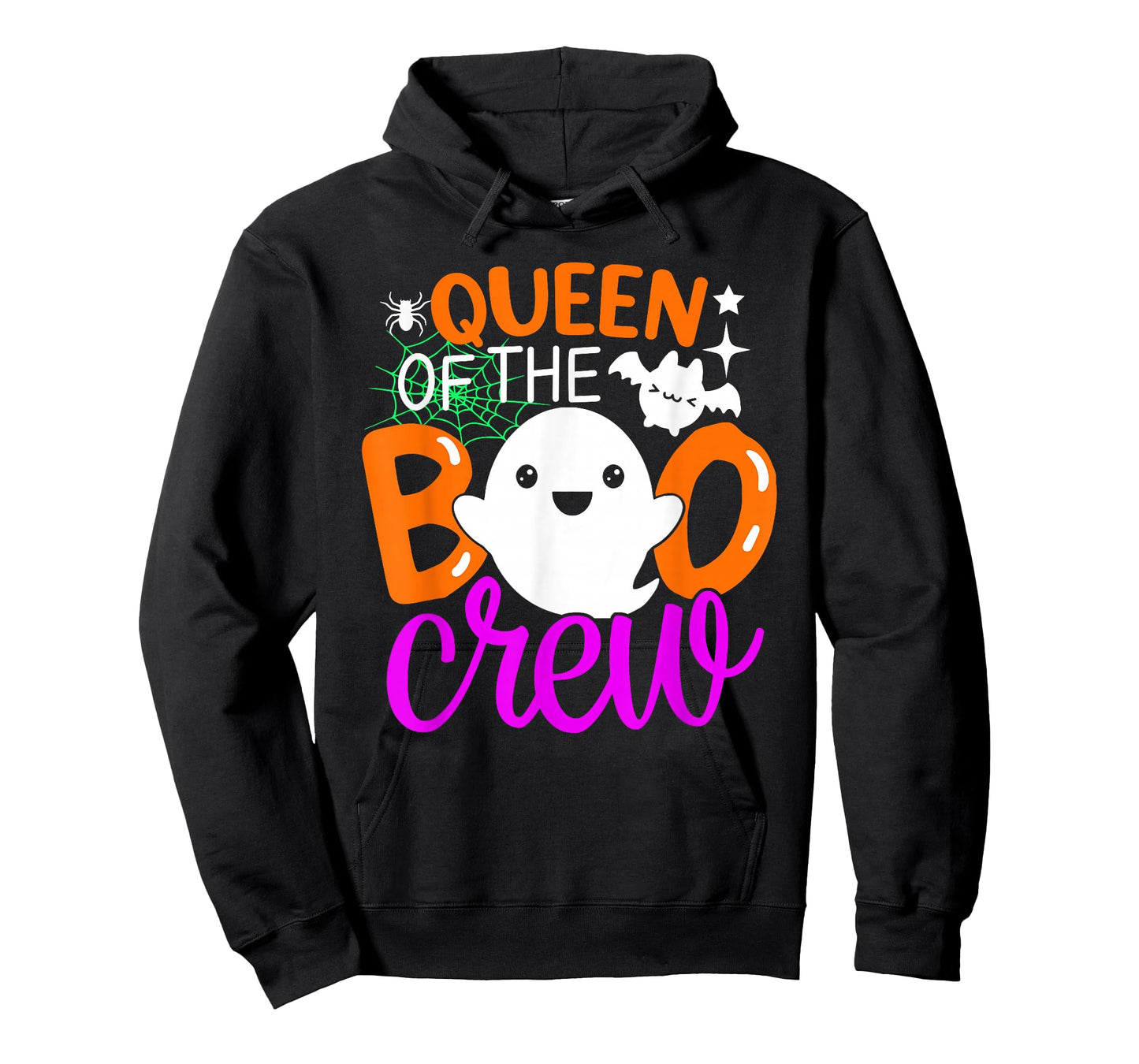Queen Of The Boo Crew Funny Halloween Family Matching T-Shirt