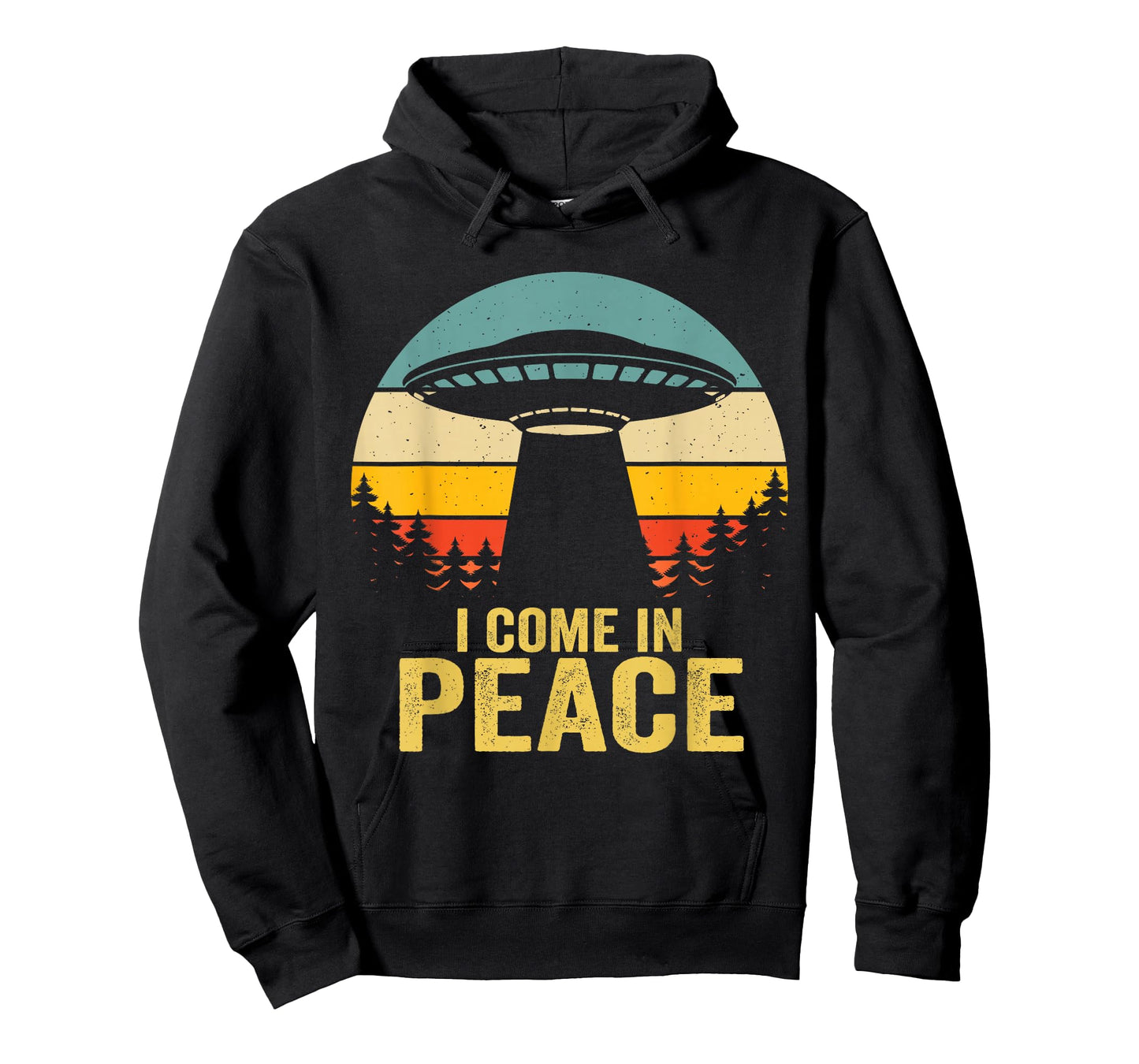 I Come In Peace im Peace Matching Couples Alien T-Shirt