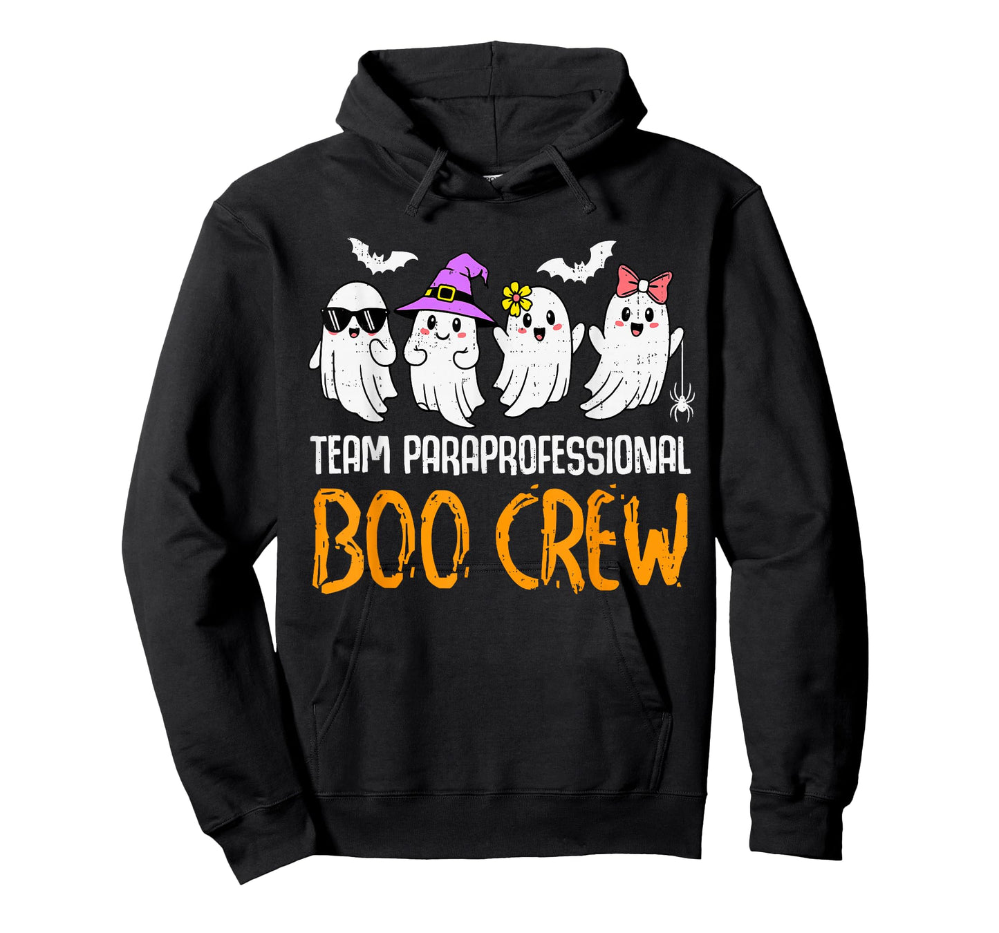 Team Paraprofessional Boo Crew Ghost Halloween para Costume T-Shirt