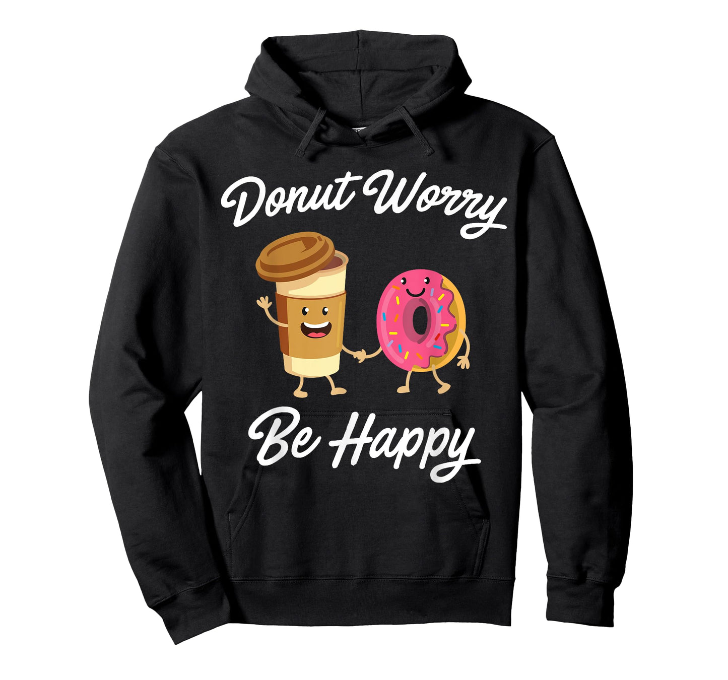Donut Worry Be Happy T-shirt (Donut Shirt) T-Shirt