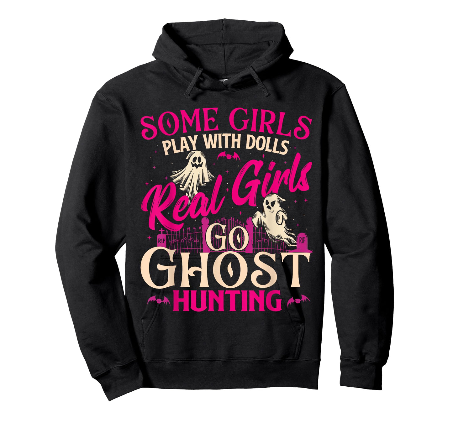 Real Girls Go Ghost Hunting - Ghosts Paranormal Researcher T-Shirt