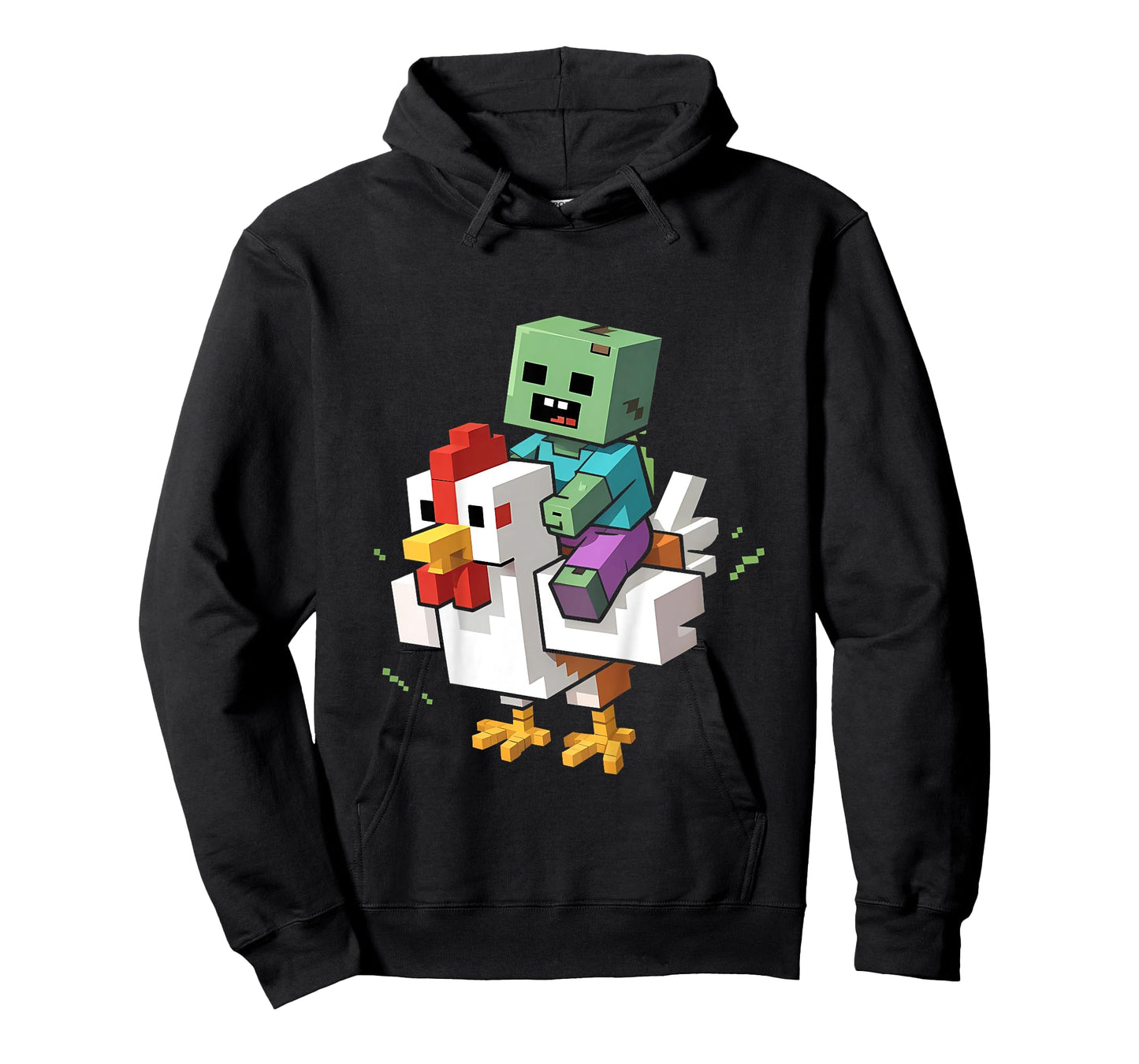 Kids Funny Jock Chicken Zombie Brick Games Shirt Mens Boy Kids T-Shirt