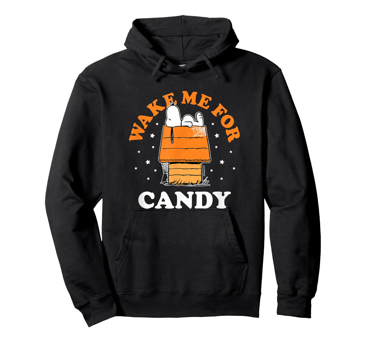 Peanuts - Snoopy Halloween House Wake Me For Candy T-Shirt