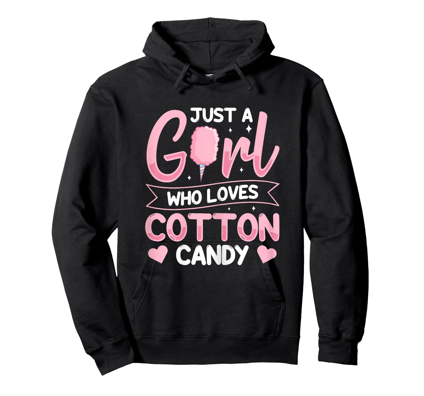 Cotton Candy Stick Design for a Cotton Candy girl T-Shirt