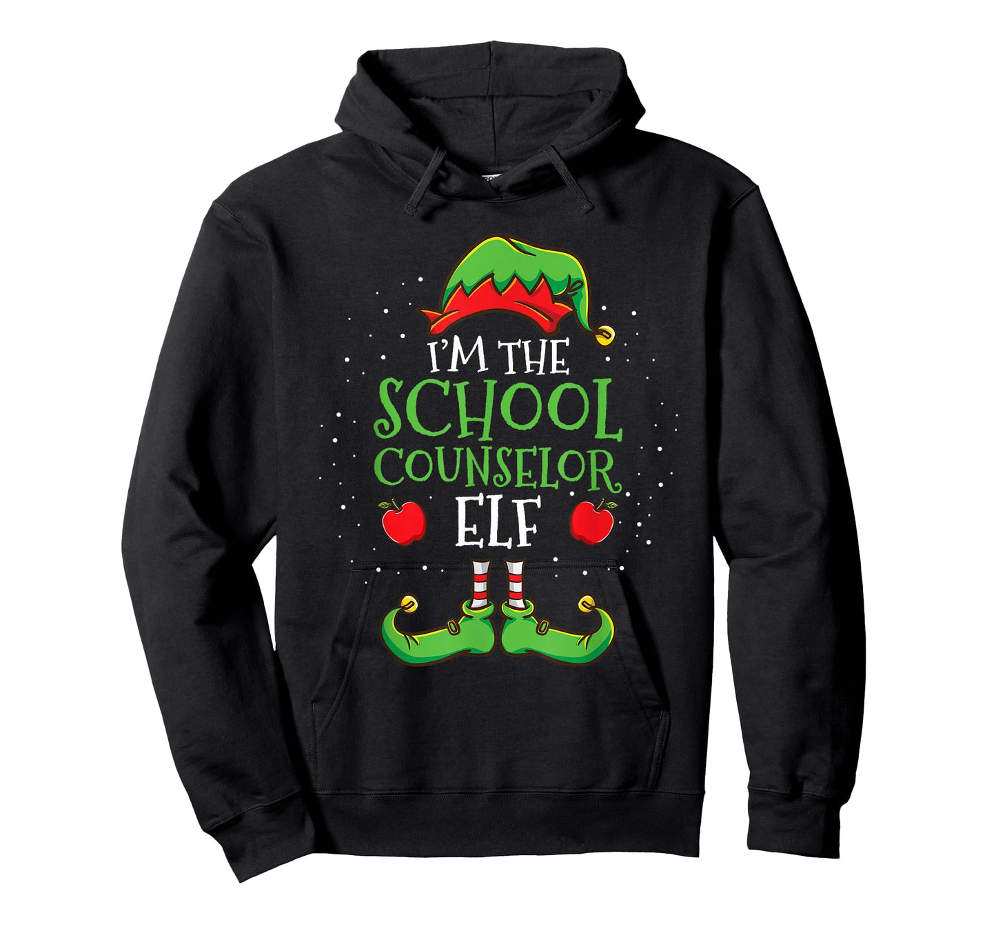 Im The School Counselor Elf Christmas T-Shirt