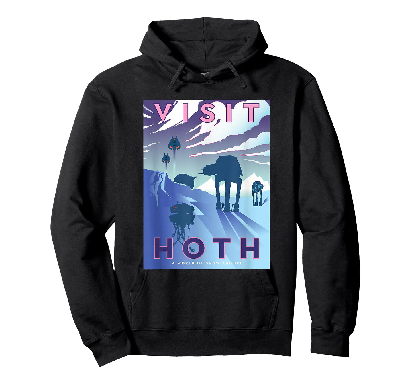 Star Wars The Empire Strikes Back Visit Hoth Postcard T-Shirt