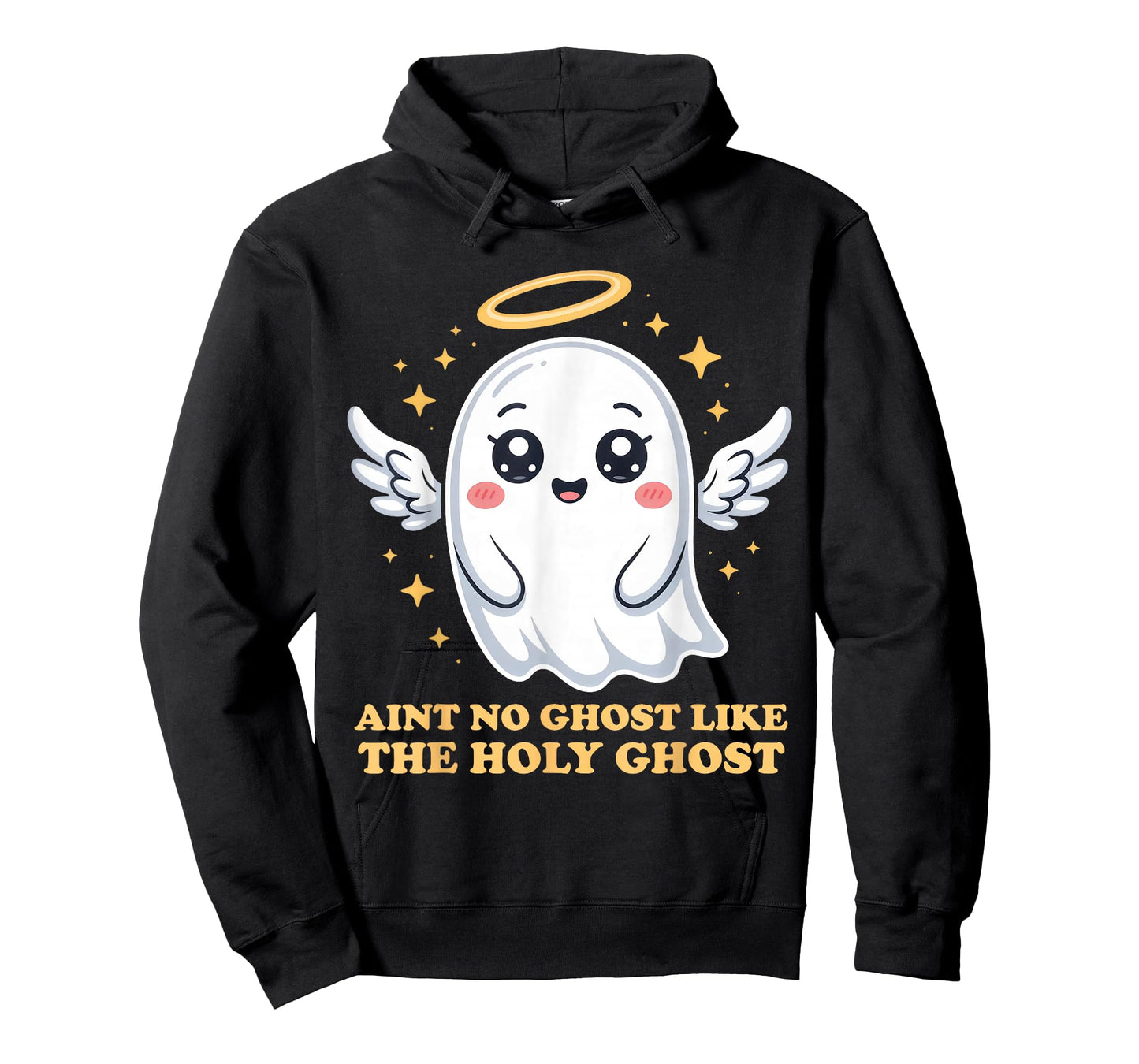 Halloween Ain't No Ghost Like The Holy Ghost Angel Halo T-Shirt
