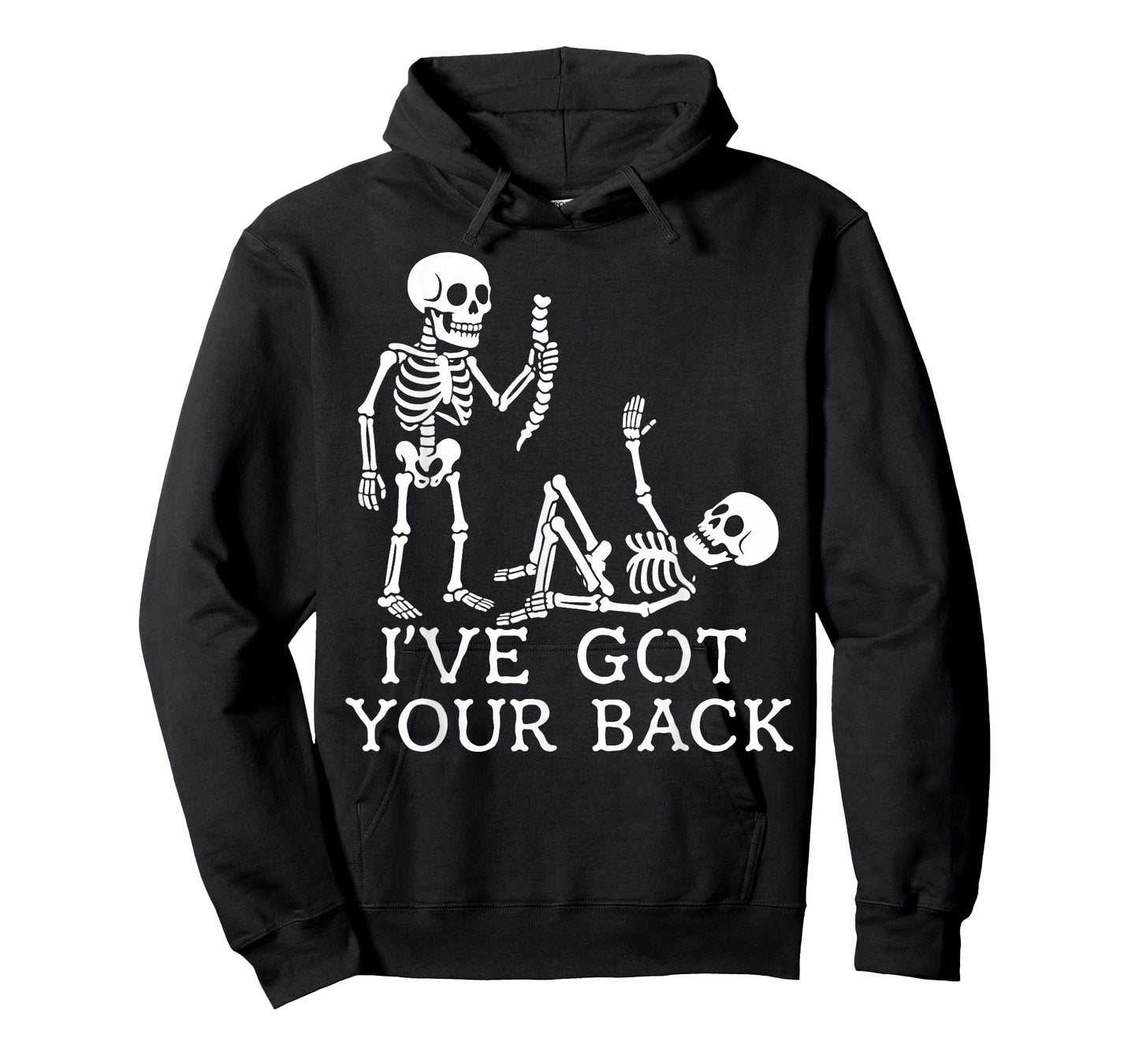 I've Got Your Back Halloween Skeleton Skull Men and Women T-Shirt