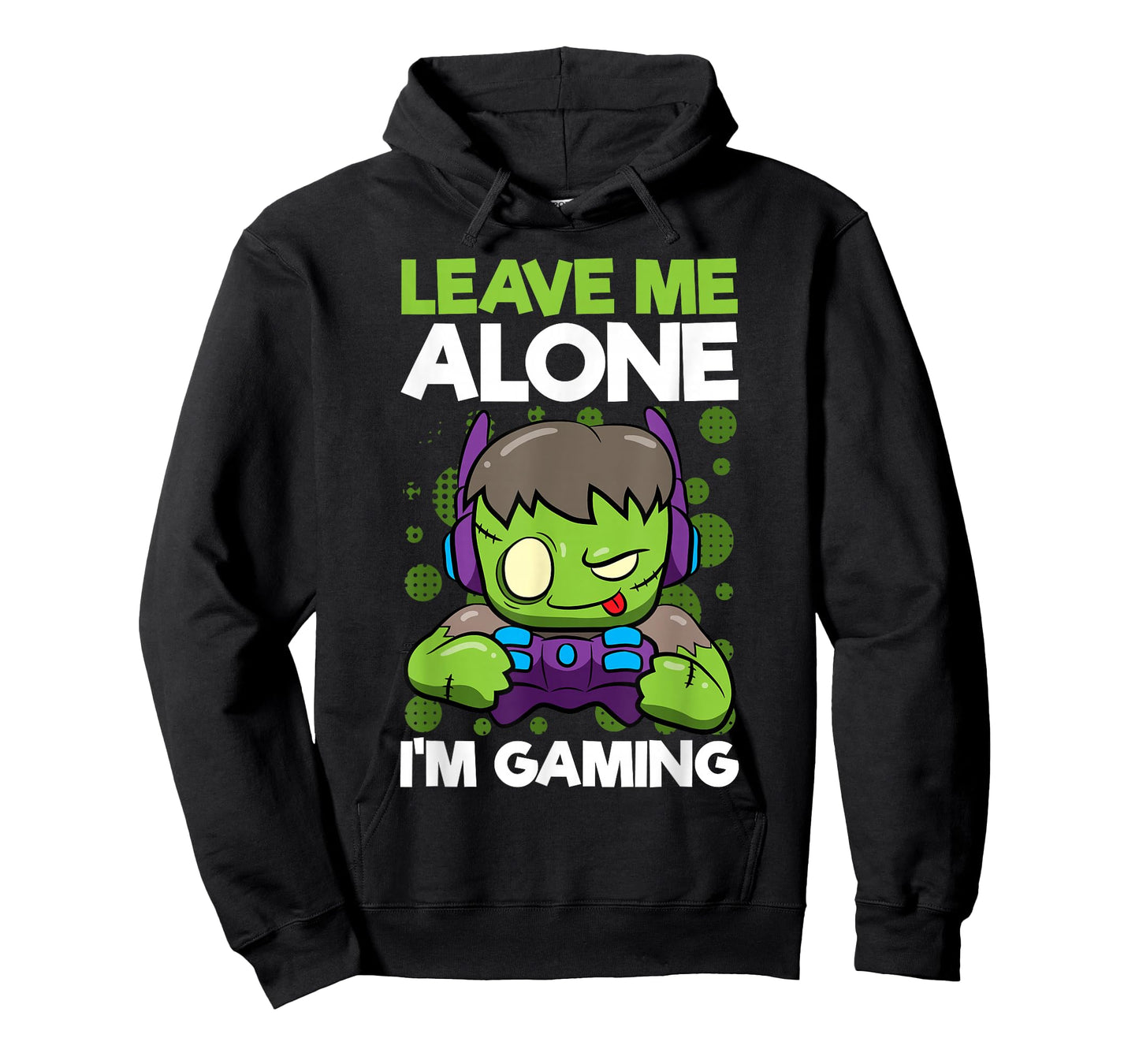 Funny Gamer Zombie Leave Me Alone I'm Gaming Quote T-Shirt