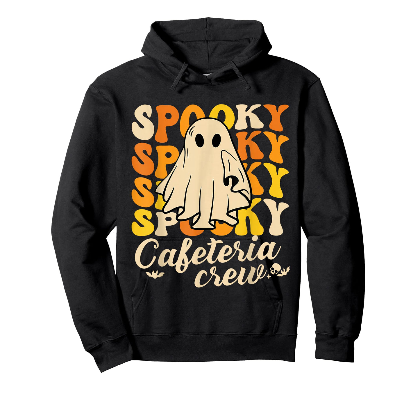 Spooky Cafeteria Crew Squad Halloween Costume Lunch Lady Tee T-Shirt
